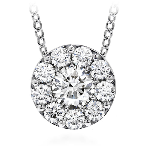 Ultimate Elegance: 18 Karat White Gold Necklace with 1.00 Carat Natural Diamond - Ready for Fulfillment