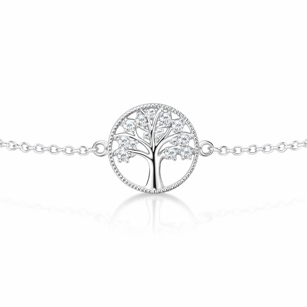 Sterling Silver Tree Bracelet