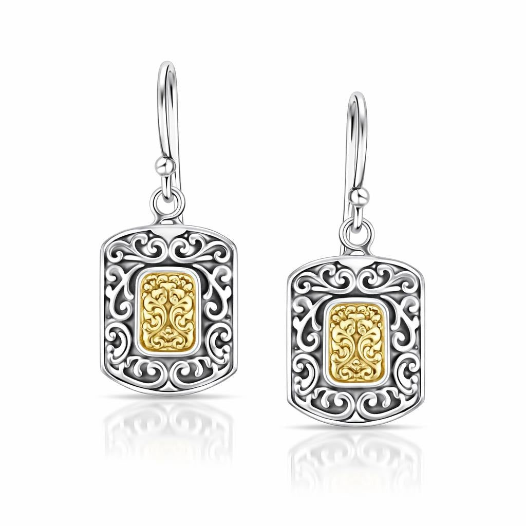 Rectangular Shaped Earrings