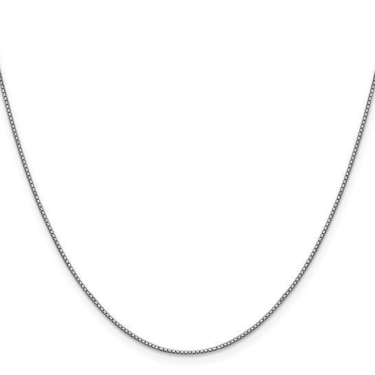 Adjustable Sterling Silver Chain Necklace