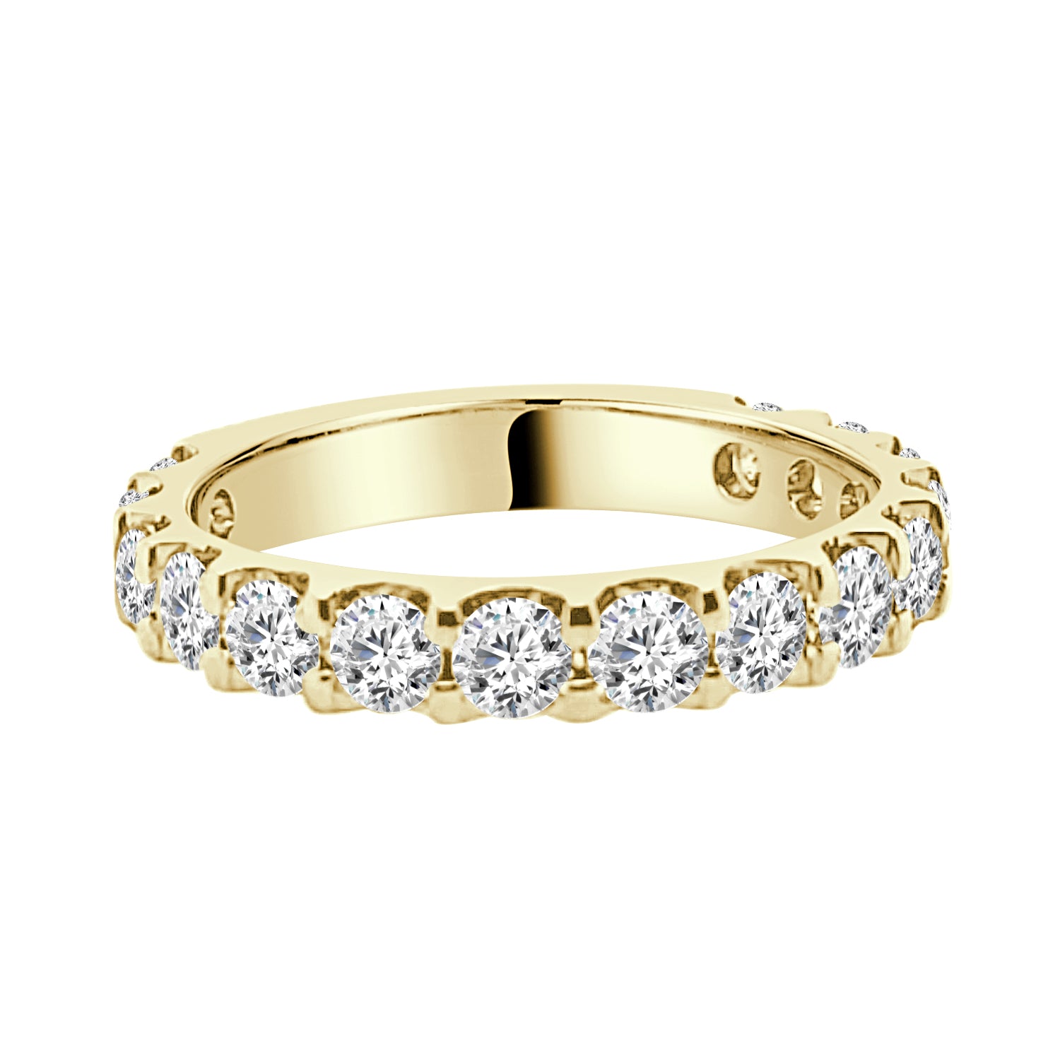 Sure! How about 14K Yellow Gold Wedding Band with 1.50 Carat Natural Diamond?