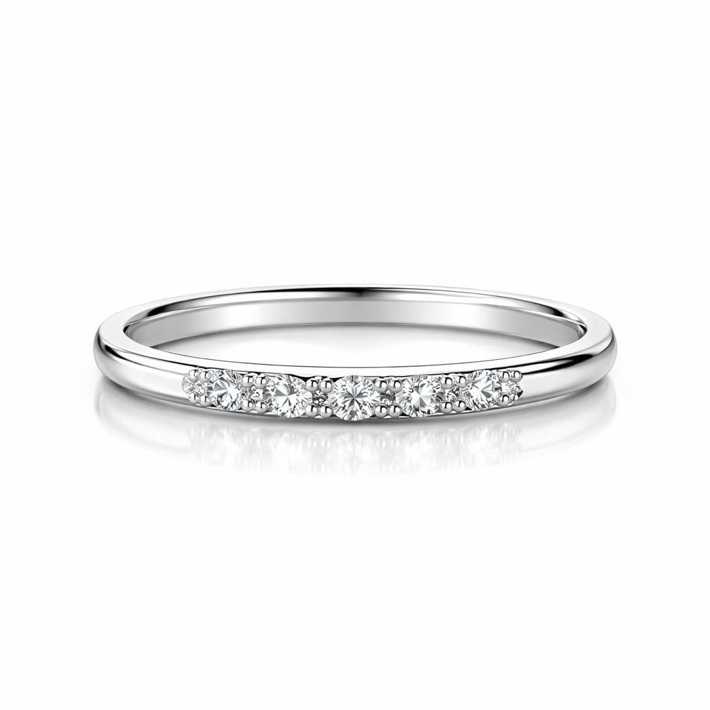 Triple Beaded Wedding Band in 10 Karat Yellow Gold