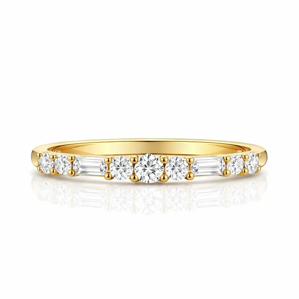 14 Karat Yellow Gold Wedding Band