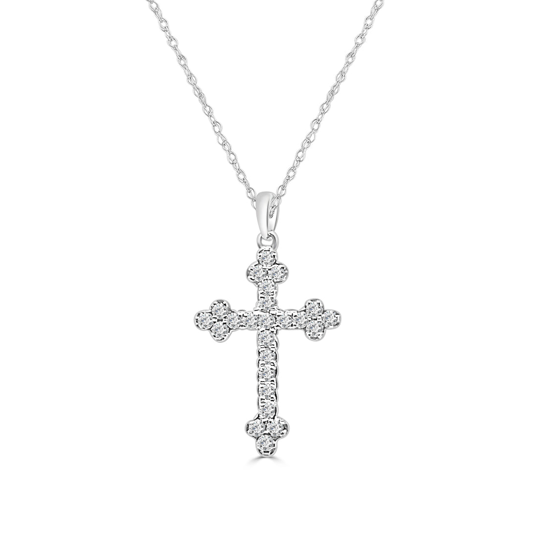 Sure, how about Elegant 14 Karat White Gold Necklace with 0.43 Carat Natural Diamond?