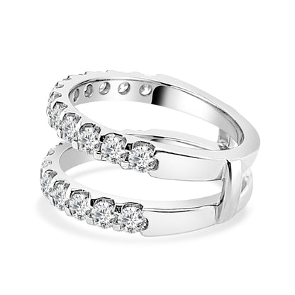Sure! How about 14 Karat White Gold Wedding Band with Round Natural Diamond - 1.50 Carats?