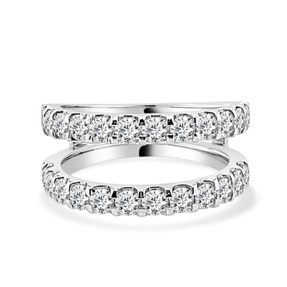 Sure! How about 14 Karat White Gold Wedding Band with Round Natural Diamond - 1.50 Carats?
