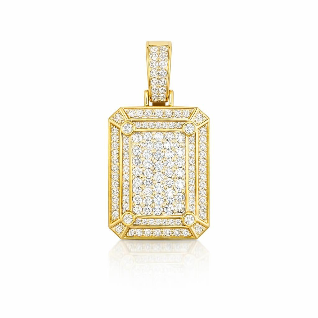10 Karat Yellow Gold Estate Pendant Necklace