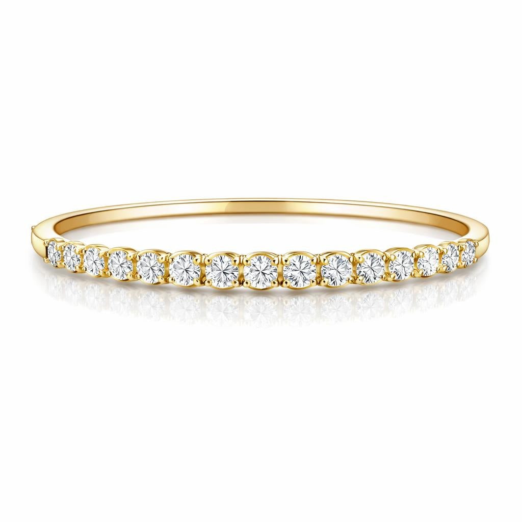 14 Karat Yellow Gold Bangle