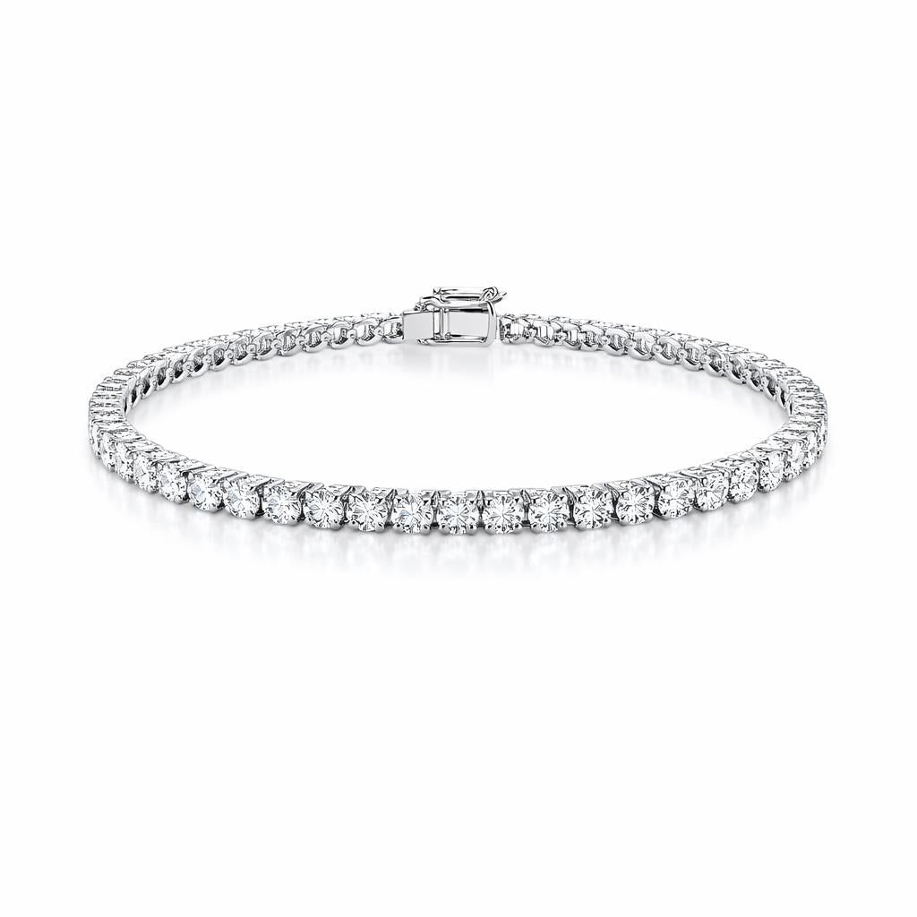 Elegant Sterling Silver Bracelet