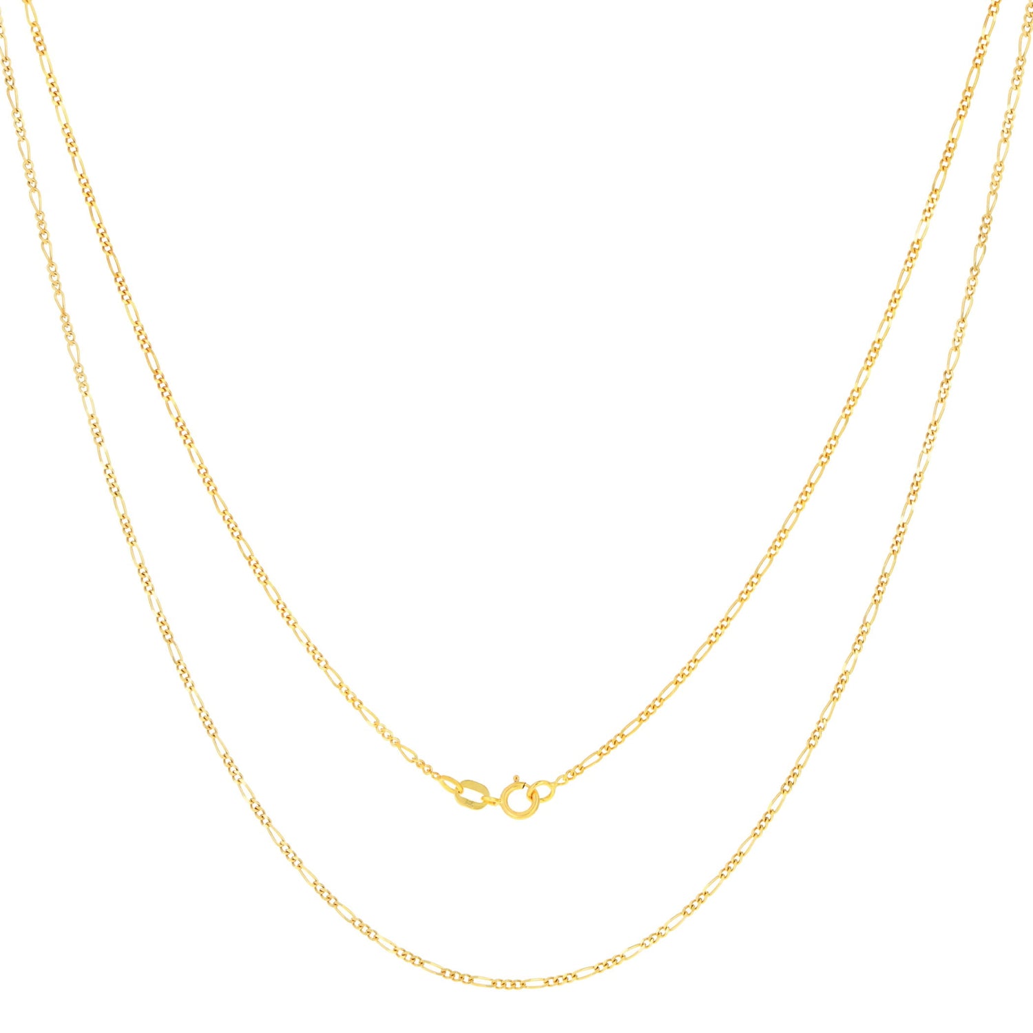 Vintage Estate 14 Karat Yellow Gold Chain Necklace