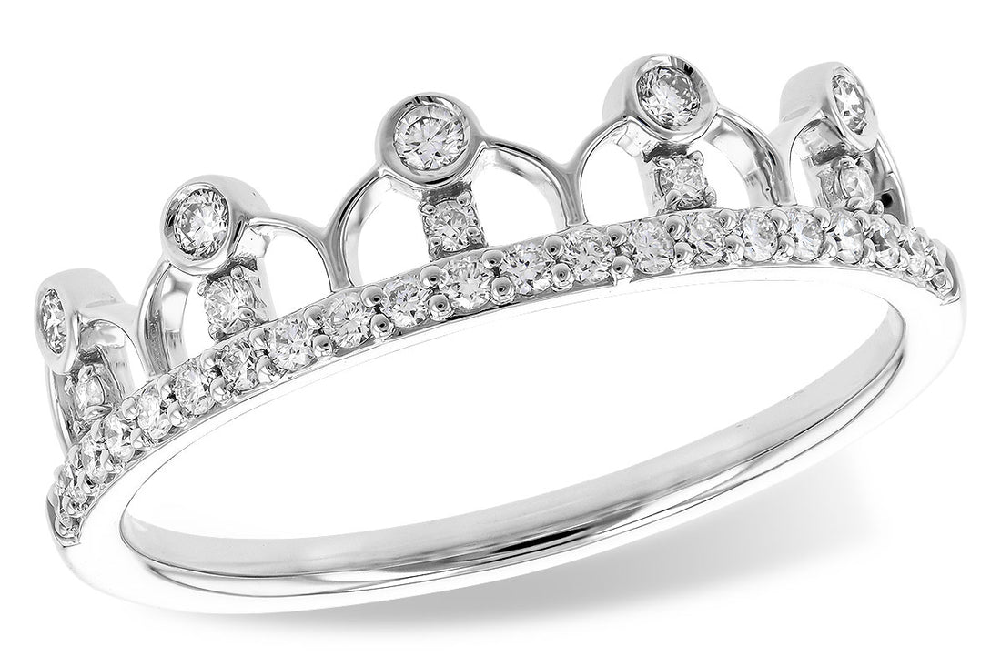 14 Karat White Gold Wedding Band