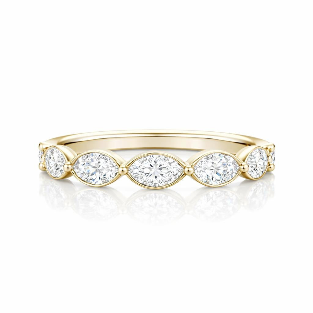 14 Karat Yellow Gold Wedding Band