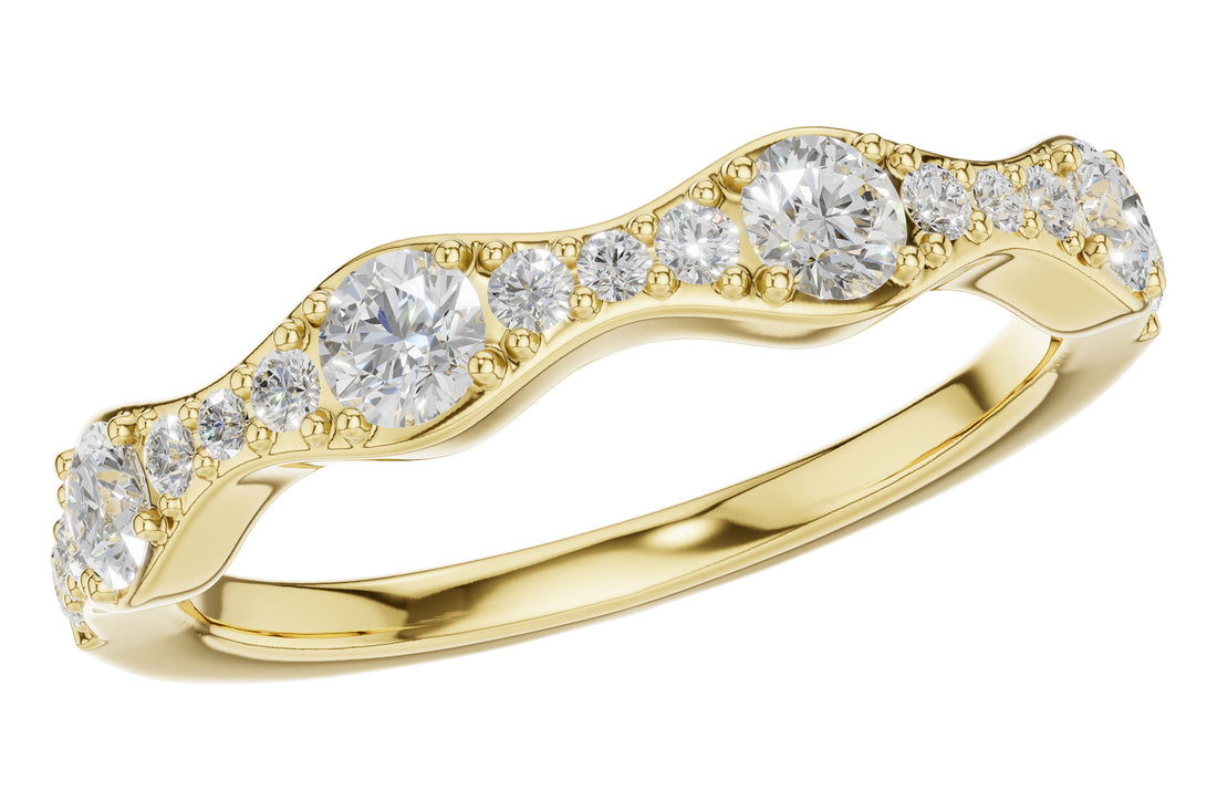 14 Karat Yellow Gold Wedding Band