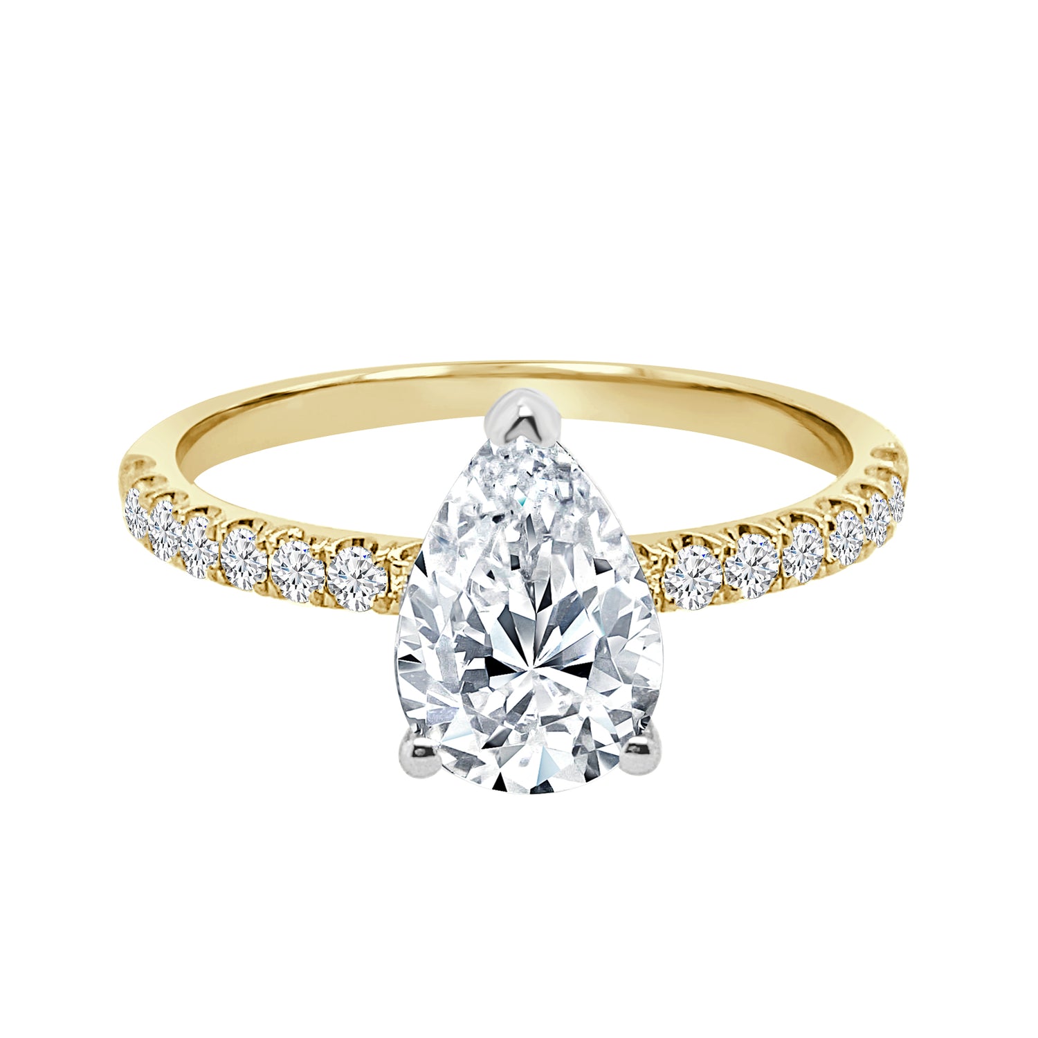 18 Karat Rose Gold Engagement Mounting - Timeless Elegance
