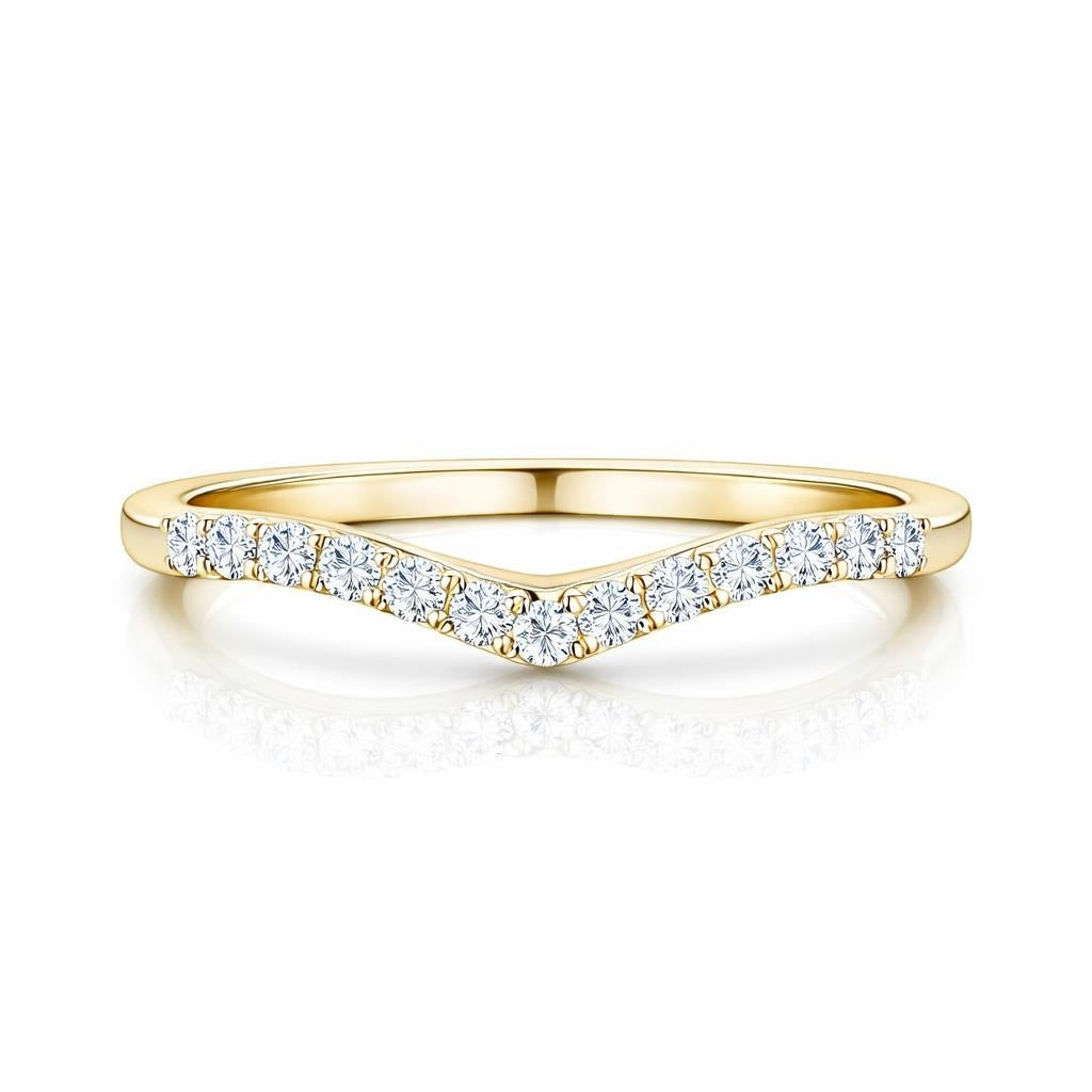 14 Karat Yellow Gold Wedding Band