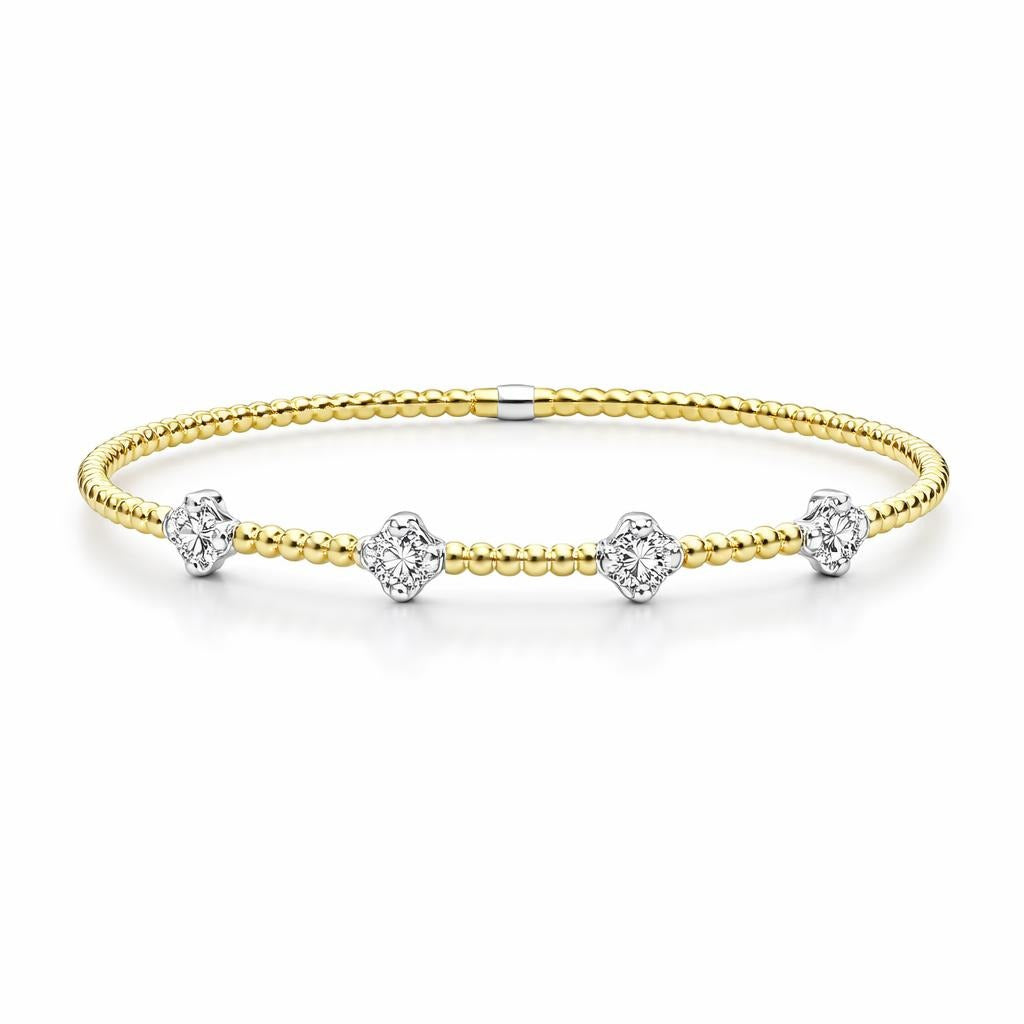 Clover Station Flex Bangle