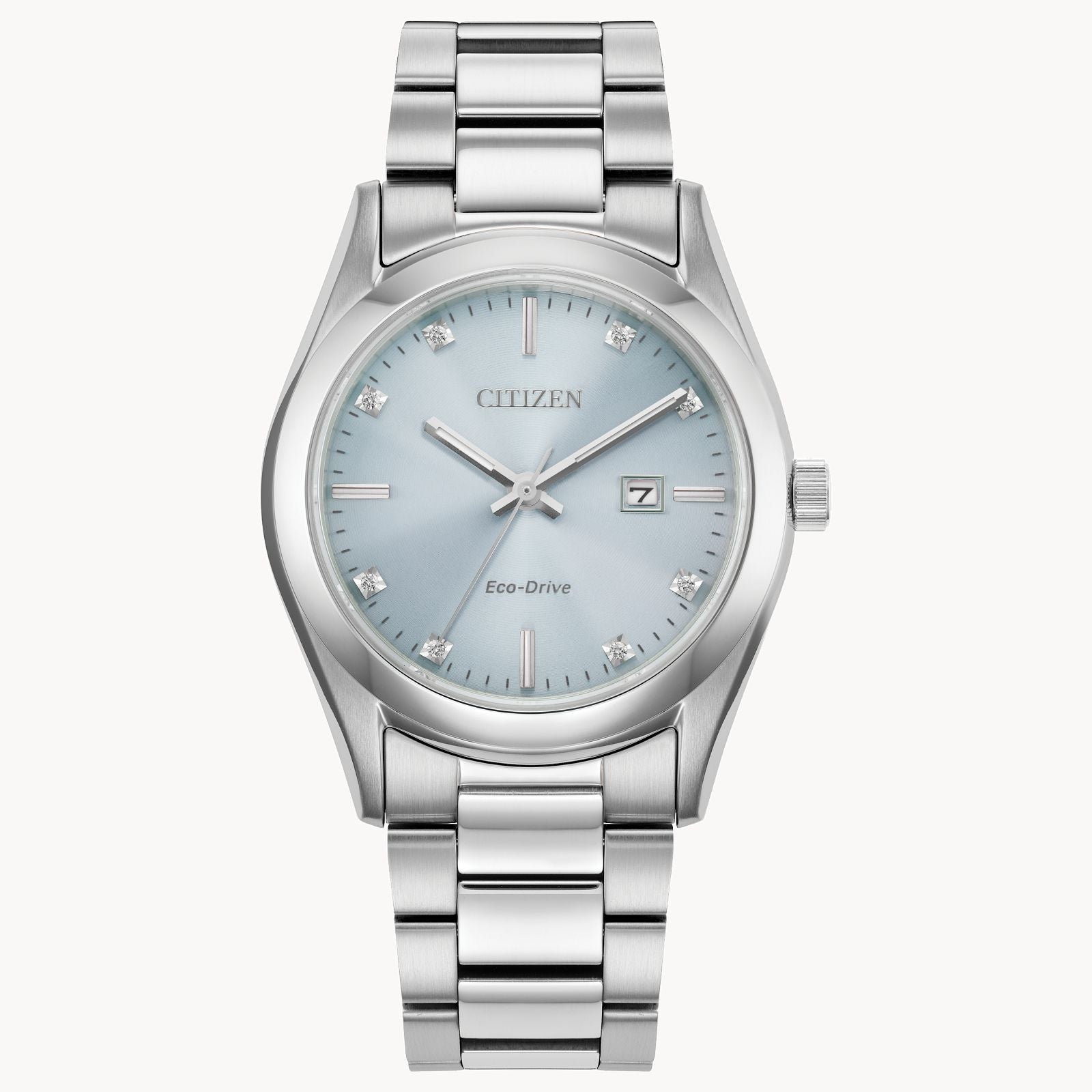 Certainly! How about this: Citizen Ladies Sport Luxury Blue Dial Stainless Steel Watch with Natural Diamonds