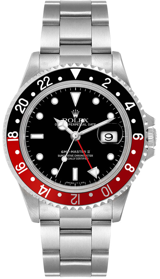Sure! How about this product title: Coke Rolex GMT Master II 16710 Watch?