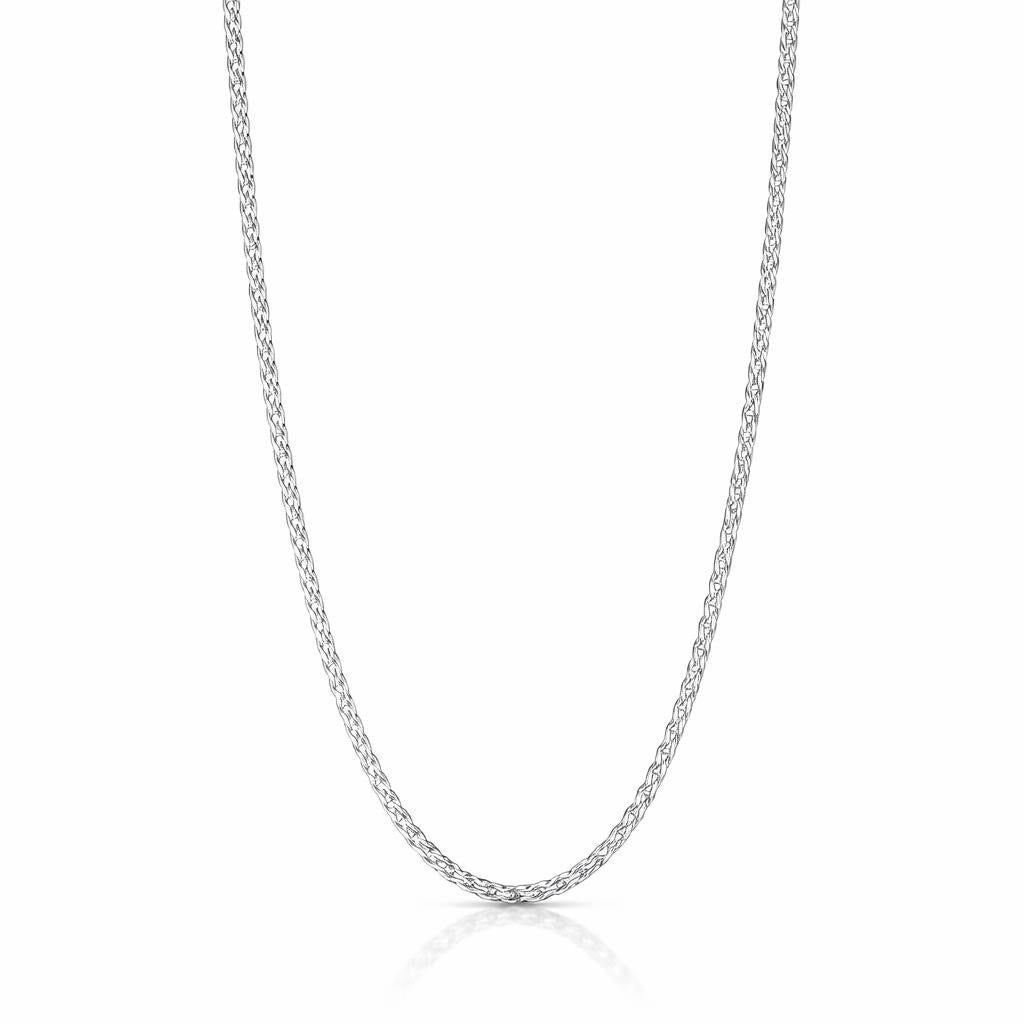 10 Karat White Gold Chain