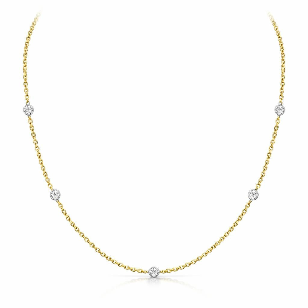 14 Karat Two-Tone Necklace