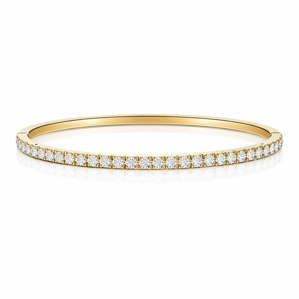14 Karat Yellow Gold Bangle