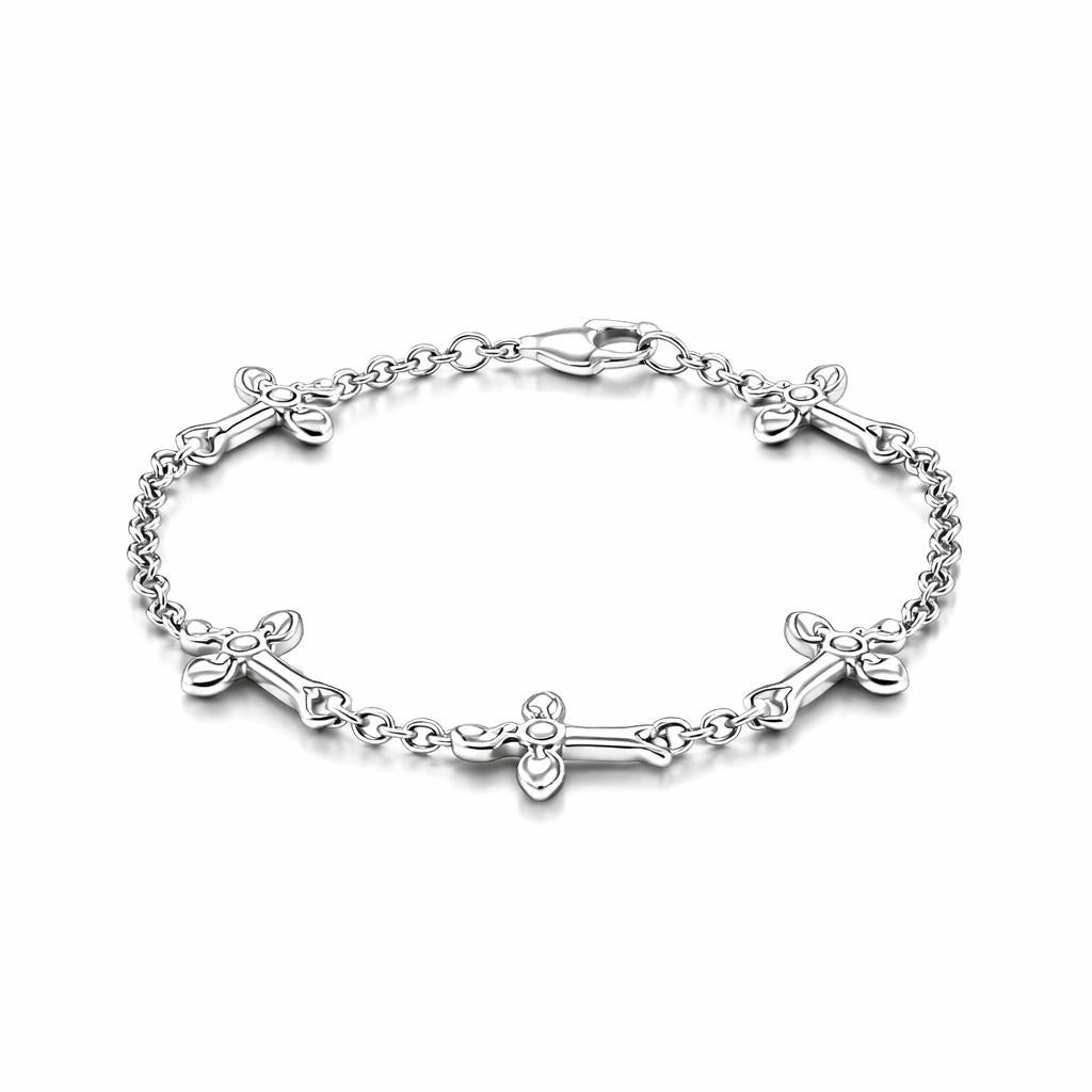 Cross Link Bracelet