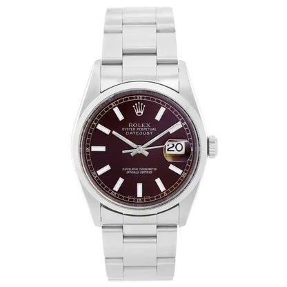 Rolex 16200 Stainless Steel Men&