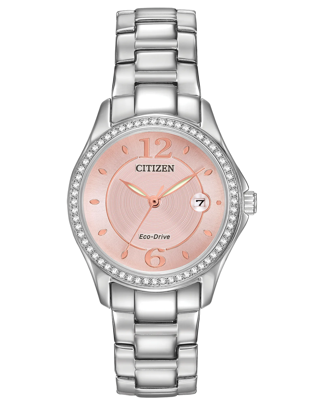 Citizen Ladies Silhouette Crystal Stainless Steel Watch
