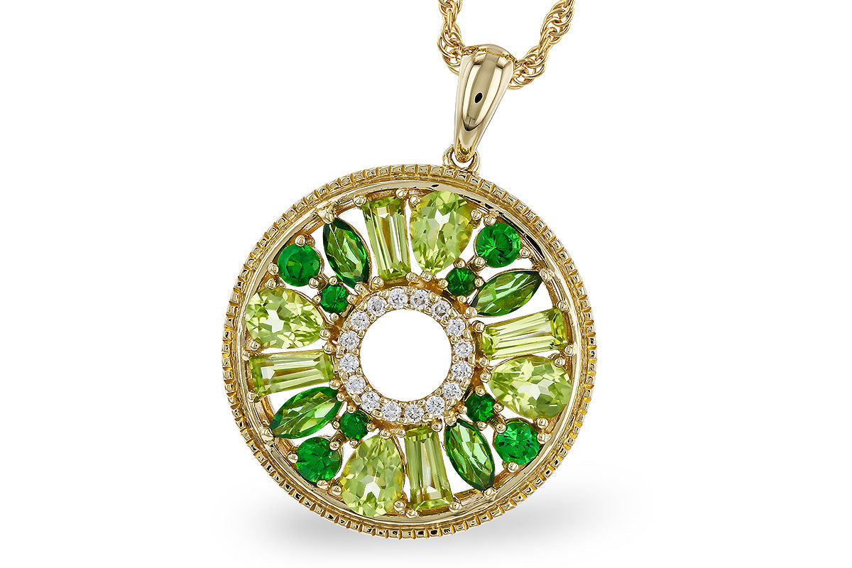 Sure! How about 14K Yellow Gold Garnet Pendant Necklace - 1.47 Carats?
